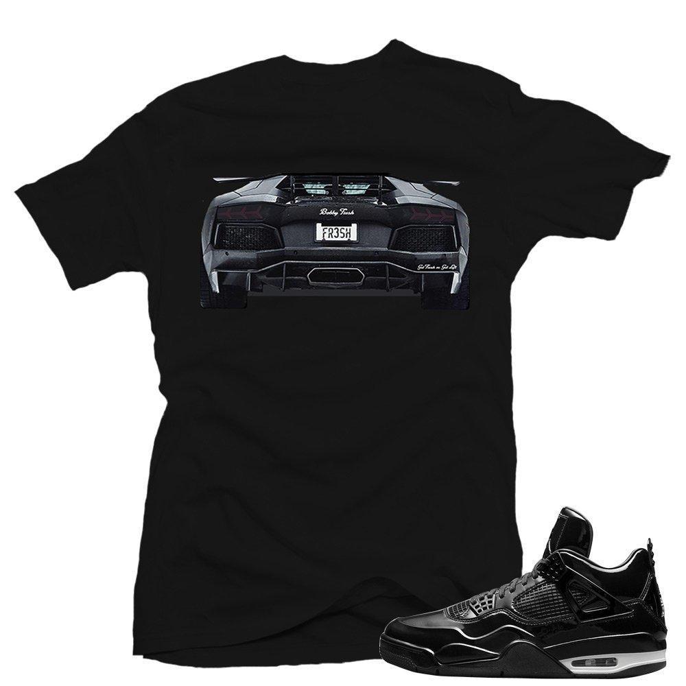 Jordan 11Lab4 shirts to match 'Fresh Lambo' Black Shirt