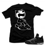 Jordan 11Lab4 shirts to match 'Lab Cat' Black Shirt