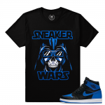 Match Jordan 1 Royal OG | Sneaker Wars | Black T shirt