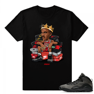 Air jordan Shadow 10 Shirt Outfits  Watch the Throne  Black tee