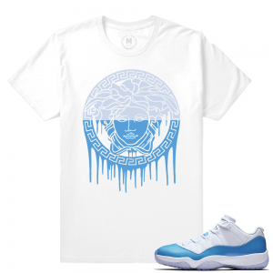 Match Jordan 11 UNC lows | Medusa Drip | White T shirt