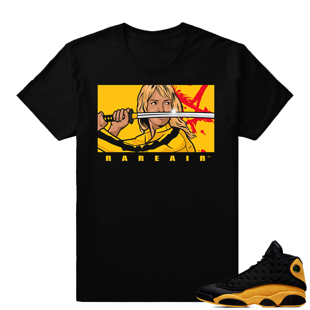 Match Air Jordan 13 shirt | Kill Bill | Black shirt