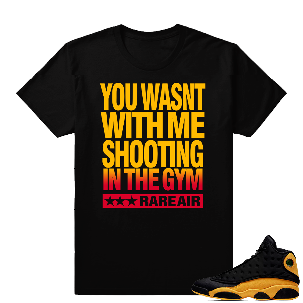 Match Air Jordan 13 Clothing | Shootin | Black shirt