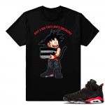 Air Jordan 6 Black Infrared tee shirts | Just A Kid | Black shirt