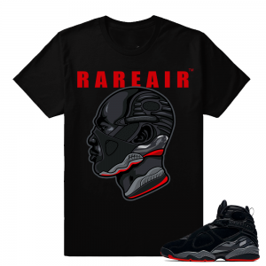 Air Jordan 8 Retro Bred T shirt - MJ Sneakerhead 8 - Black