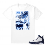 Jordan 9 UNC | MJ Throwback | White shirt