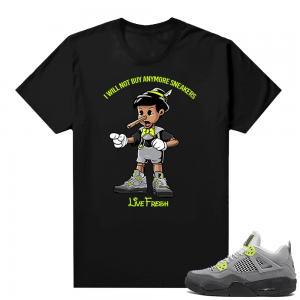 Air Max 95 Jordan 4 shirt outfit- Black - Sneakerhead Pinocchio