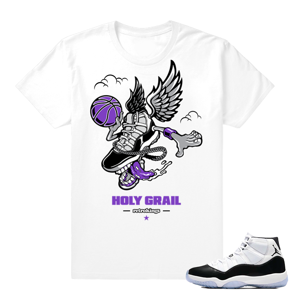 Concord 11 Jordan | Fly Kicks | White shirt