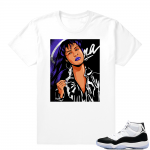 Concord 11 Jordan | Selena | White shirt