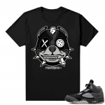 Anthracite 5s shirt black Pitbull