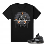 Anthracite Jordan retro 5 shirts black Stay Classy