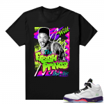 Bel-Air 5s Alternate shirts - Black - Fresh Prince 90s Vintage V2