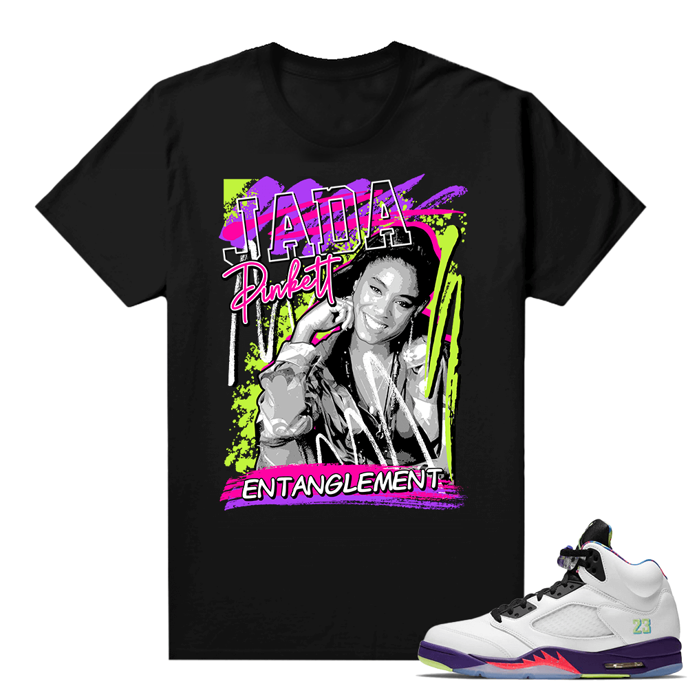 Bel-Air 5s Alternate shirts - Black - Jada Entanglement