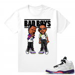 Bel-Air 5s Alternate shirts - White - Bad Boys