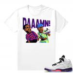 Bel-Air 5s Alternate shirts - White - DAAAMN