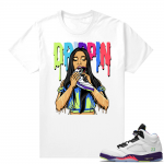 Bel-Air 5s Alternate shirts - White - Drippin 5s