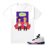 Bel-Air 5s Alternate shirts - White - Hype Beavis and Sneaker-head