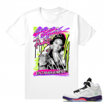 Bel-Air 5s Alternate shirts - White - Jada Entanglement