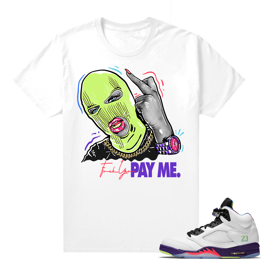 Bel-Air 5s Alternate shirts - White - Pay Me