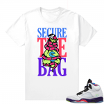 Bel-Air 5s Alternate shirts - White - Secure the Bag