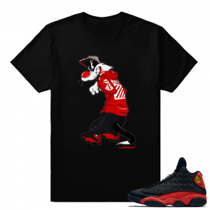 Bred 13 - Hypebeast Sylvester T shirt - Black