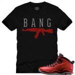 Bulls over Broadway 10s matching sneaker tees shirts |AK ROSES sneaker Tee BLACK | Streetwear Online