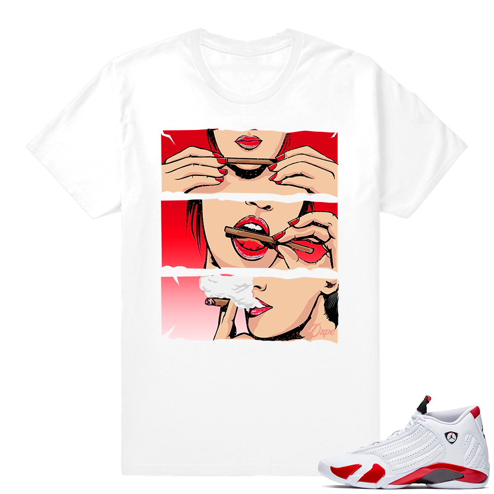 Candy Cane 14s | Blunts | White Shirt