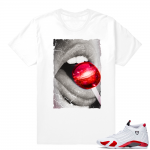 Candy Cane 14s | Taste | White Shirt