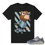 Carbon Blue Yeezy 700 | Bear Boost 700 | Black shirt