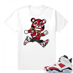 Carmine 6 Shirt Match White Bear Dash