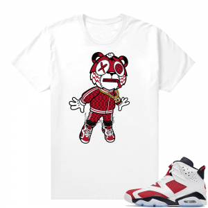 Carmine 6 Shirt Match White Fly Tiger