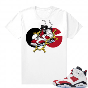 Carmine 6 Shirt Match White OG Carmines