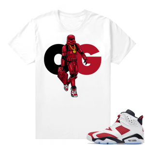 Carmine 6 Shirt Match White OG Trooper