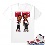 Carmine 6 T Shirt Match White Bad Boys