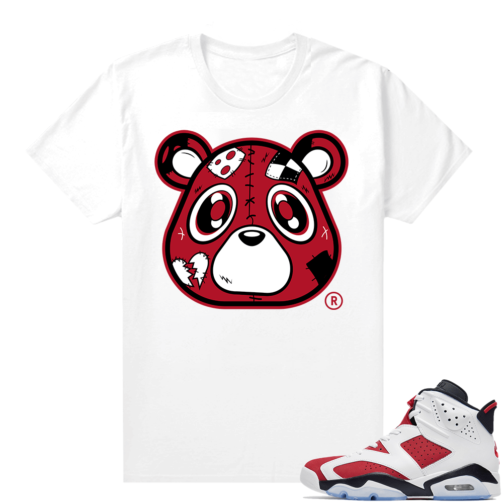 Carmine 6 T Shirt Match White Heartless Bear