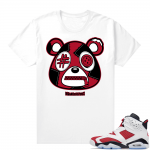 Carmine 6 T Shirt Match White Bear