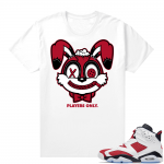 Carmine 6 T Shirt Match White  Bunny