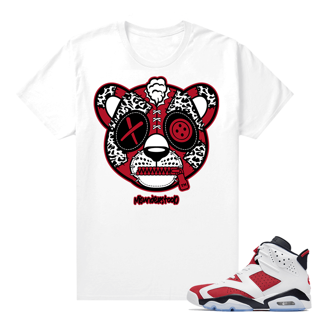 Carmine 6 T Shirt Match White  Leopard