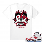 Carmine 6 T Shirt Match White  Pitbull