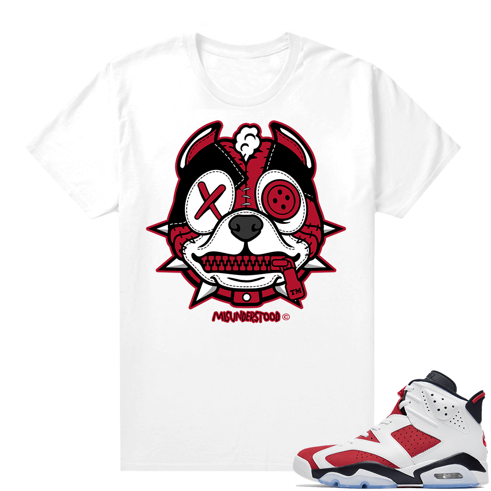 Carmine 6 T Shirt Match White  Pitbull