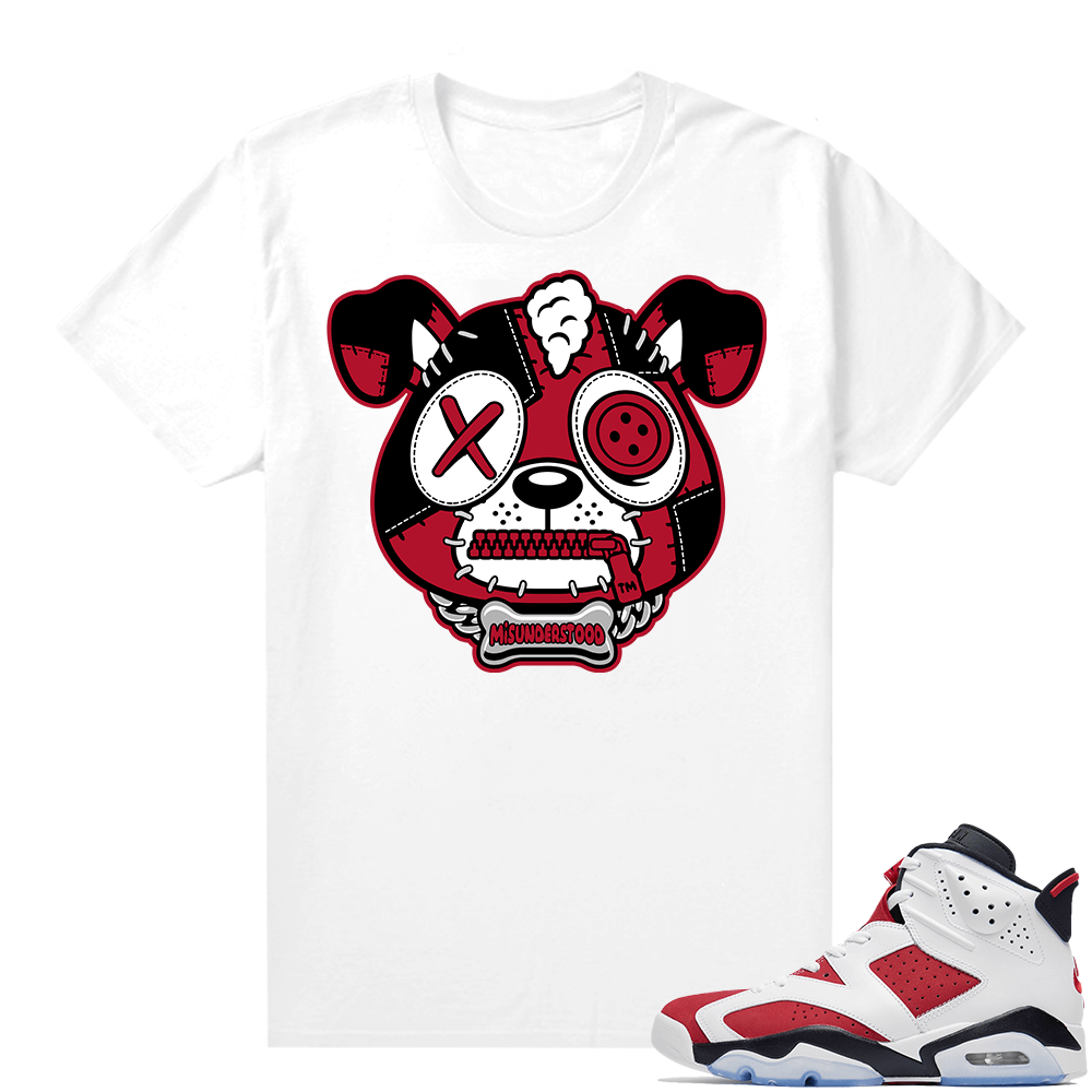 Carmine 6 T Shirt Match White Puppy