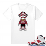 Carmine 6 T Shirt Match White Monkey Toon