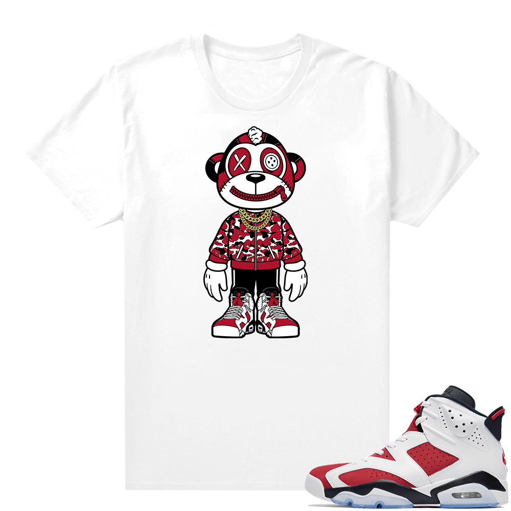 Carmine 6 T Shirt Match White Monkey Toon