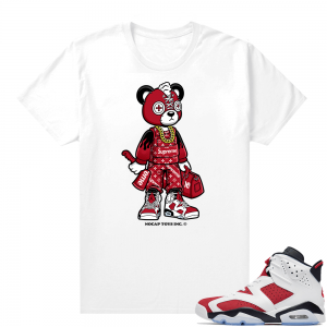 Carmine 6 T Shirt Match White No Cap Toys Hype Bear