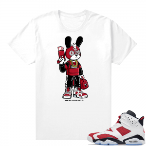 Carmine 6 T Shirt Match White No Cap Toys Trap Bunny