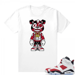 Carmine 6 T Shirt Match White Puppy Toon