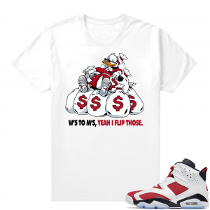 Carmine 6 T Shirt Match White Ws to Ms