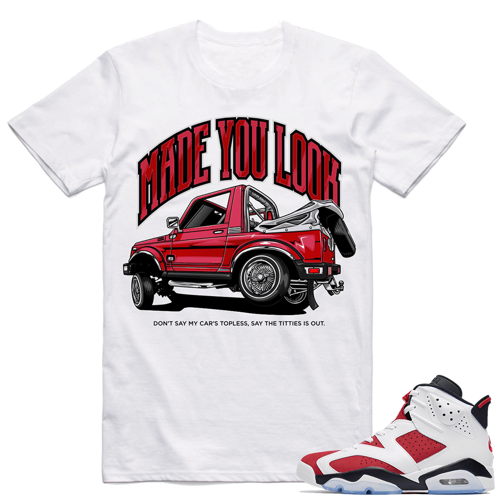 Carmine 6 shirts Match White RK Made You Look