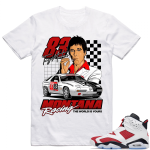 Carmine 6 shirts Match White RK Montana Racing