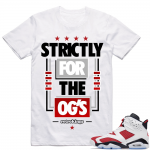 Carmine 6 shirts Match White RK Strictly For OGs